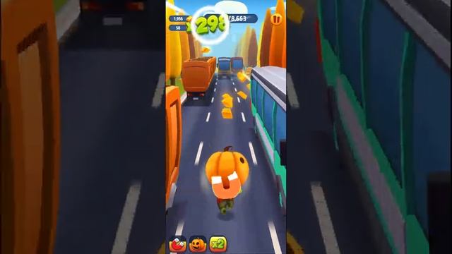 Talking Tom Gold Run Zombie Ben Halloween Treats смотреть онлайн