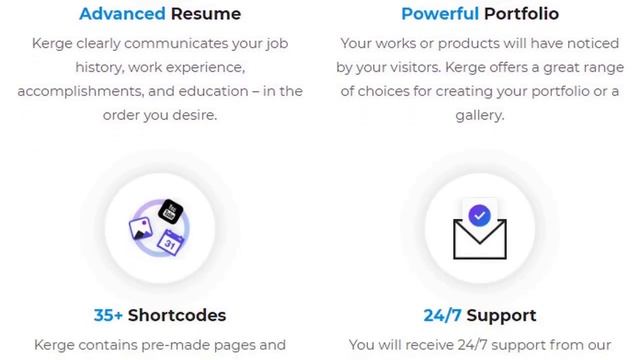 Kerge - Resume Theme Free Download смотреть онлайн