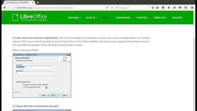 2 - LibreOffice Acadêmico - Instalando e Configurando o LibreOffice смотреть онлайн