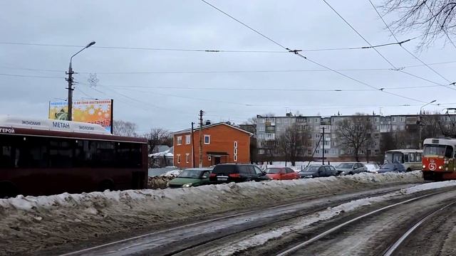 Тульские трамваи. Tatra T3SU. смотреть онлайн