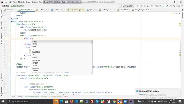 HTML,CSS,Bootstrap and Javascript смотреть онлайн