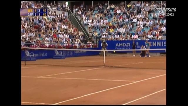 WTA Rome 2002 SF Серена Уильямс   Дженнифер Каприати