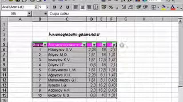 Excel Ders 15 (Azerice) смотреть онлайн