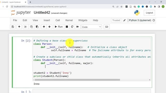 Python Tutorial - Inheritance in Class/Python for Beginners смотреть онлайн