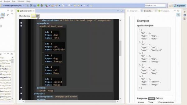 Test-drive your Swagger-OpenAPI model in RepreZen API Studio