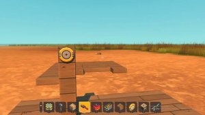 Как сделать ванильную пушку в Scrap Mechanic