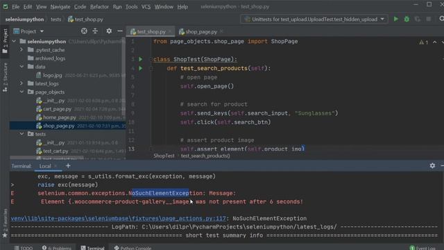 Selenium Python Exception Handling | Selenium Python Tutorial смотреть онлайн
