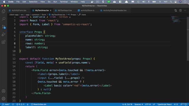 120 - Creating a reusable text area смотреть онлайн