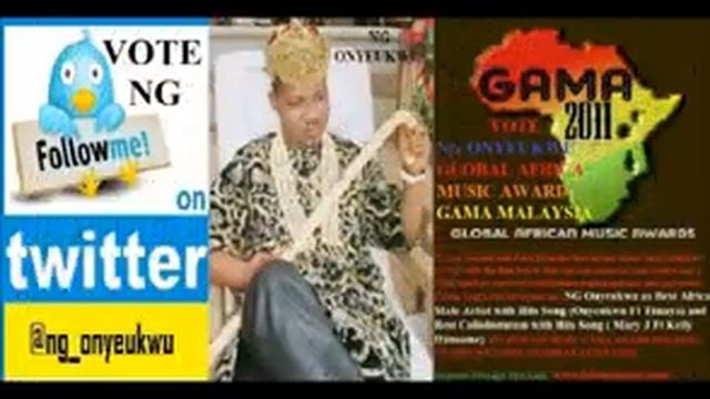VOTE NG ONYEUKWU : GAMA AWARD MALAYSIA 2011: BEST AFRICAN MALE ARTIST / BEST COLLABO / BEST SONG : смотреть онлайн