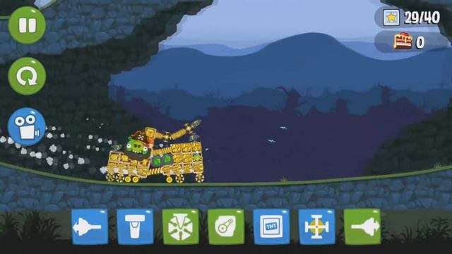 GOLDEN CRANE + RARE GLITCH! - Bad Piggies 2.3.1 Inventions смотреть онлайн