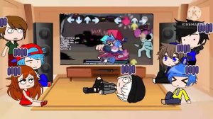 Fnf react to Tom's Basement show 2.0 mod part 1! (Gacha club)