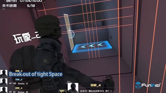 Virtual Reality Backpack Solution Free Roam VR Multiplayer VR Arena Big Space смотреть онлайн