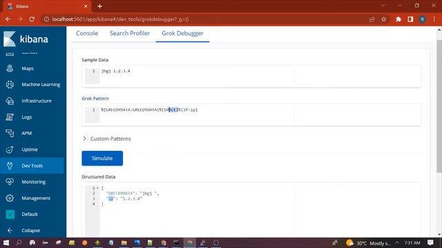 Demo - Common Grok Patterns | how to test grok pattern in KIBANA смотреть онлайн