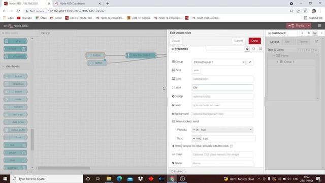 Node-red การทำ confirm popup ด้วย node Areyousure смотреть онлайн