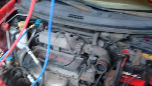 Чери Chery QQ переварили аргоном трубки кондиционера заправил работает смотреть онлайн