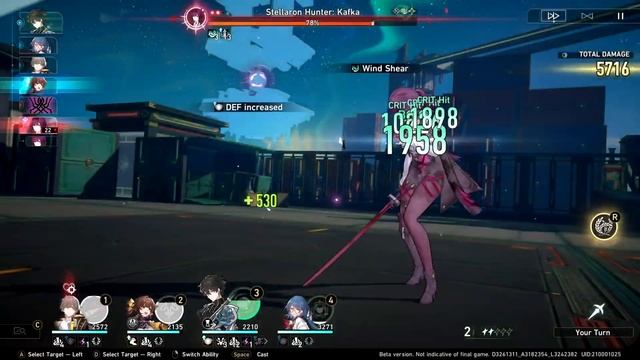 F2P 4 Star Team Clearing END GAME CONTENT !! Simulated Universe 5 Kafka Boss Fight смотреть онлайн