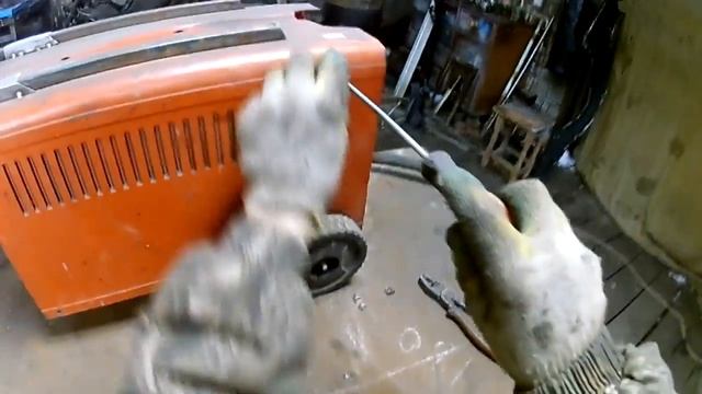 Замена задних арок на ВАЗ 09. Сварка Bimax 4-165.