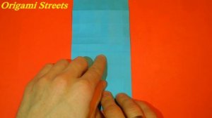 Как сделать цифру 7. Оригами цифра 7