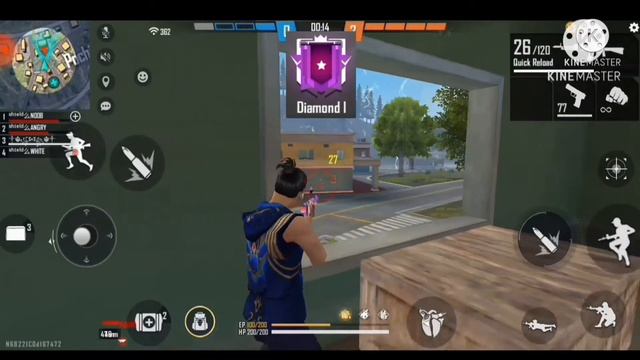 Free Fire Gold 1 To Platinum 1 To Diamond 1 To Heroic Gameplay ⚡⚡ смотреть онлайн