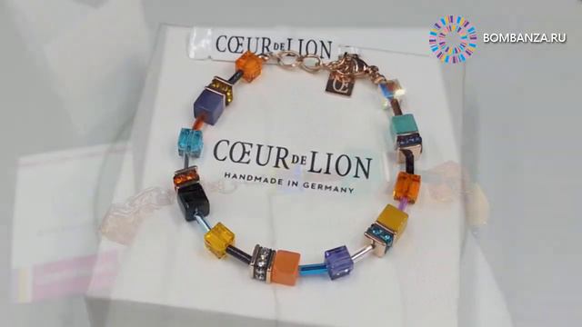 👍👉 Браслет Coeur de Lion, GeoCUBE®, Multicolor Couture 2838/30-1575. Ювелирная бижутерия из Германи смотреть онлайн