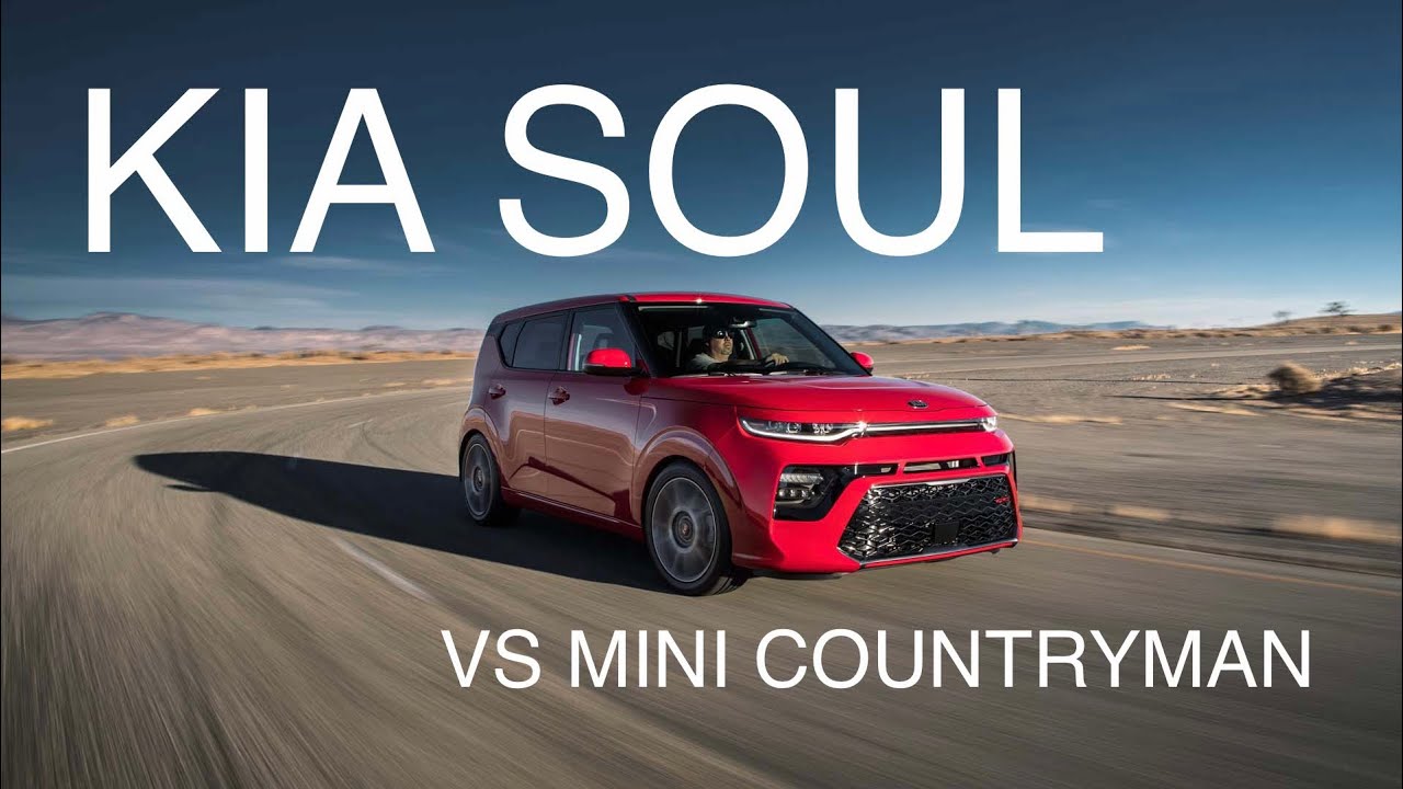 KIA SOUL vs MINI COUNTRYMAN. Рестайлинг? Диодная оптика киа сол? 2 миллиона!? смотреть онлайн