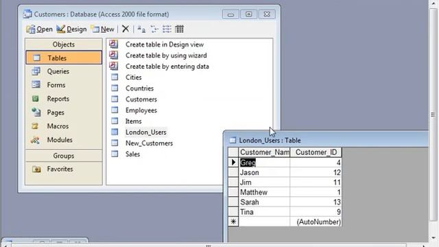 Microsoft Access Queries 12 - Make Table Query смотреть онлайн