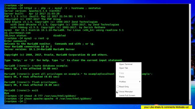 How to install Gibbon on a Centos 7 and Rhel 7 смотреть онлайн