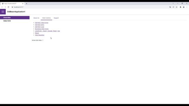 Blazor Tabs: Get Started смотреть онлайн