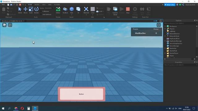 КАК СДЕЛАТЬ СВОЙ СИМУЛЯТОР КЛИКА? ЧАСТЬ 1 ROBLOX STUDIO смотреть онлайн