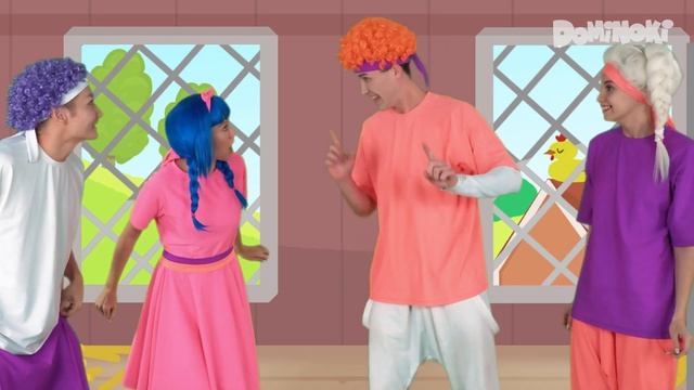 Песенка про курочку | Dominoki - детские песенки смотреть онлайн