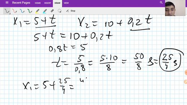 Tekis Harakat Uchun Harakat Tenglamasi. O'rtacha Tezlik.