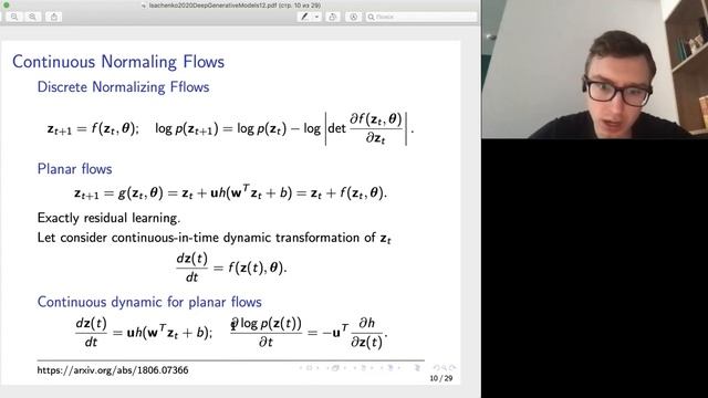 Lecture 12: Neural ODE + FFjord. VQ-VAE + FQ-VAE. [DGM course, 2020], Roman Isachenko смотреть онлайн