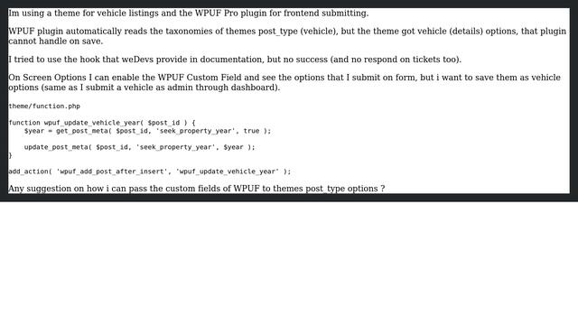 Wordpress: Custom Fields as Post Type Options смотреть онлайн