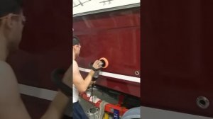 Полировка катера часть-2