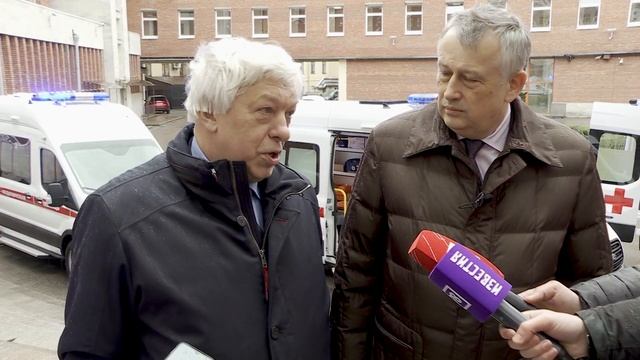 Банк «РОССИЯ» подарил Ленобласти машины «скорой помощи» смотреть онлайн