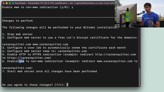 How to Make a Website on AWS Lightsail (WordPress setup tutorial) смотреть онлайн