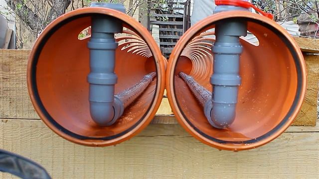 Грядка для Клубники в ТРУБЕ пвх . Изготовление грядки для КЛУБНИКИ в ТРУБЕ. Посадка КЛУБНИКИ в ТРУБ