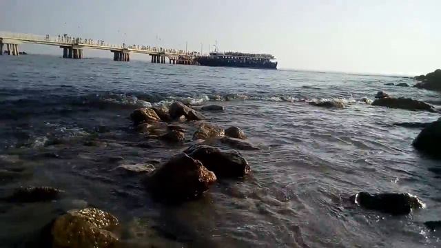 Italy. Marina di Massa. Море Италии. смотреть онлайн