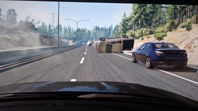 BeamNG Drive - Dangerous Driving and Accidents #40 смотреть онлайн