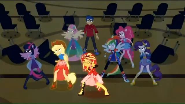MLP Equestria Girls - Cheer You On - (SONG Flash Sentry I Sunset Shimmer)