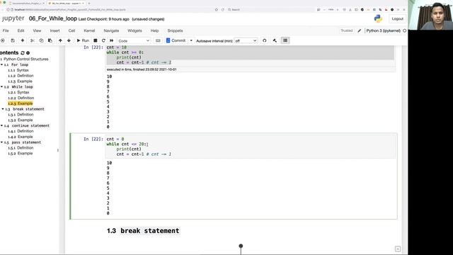 How to work with Python Control Structures (Loops) | PyCSR | Learn Python Online with Pankaj Soni смотреть онлайн