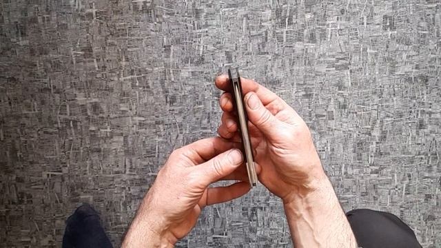 Складной нож ручной работы замок 