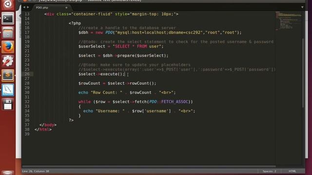 16 - PHP and PDO смотреть онлайн