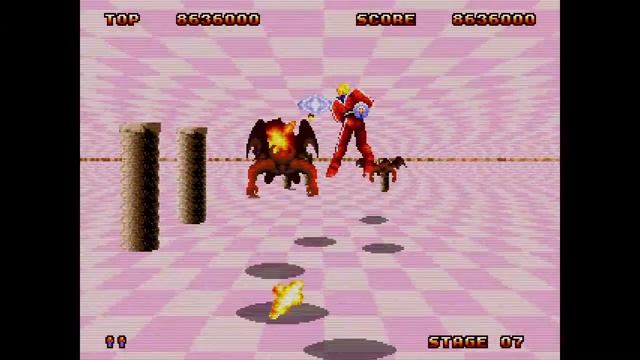 SPACE HARRIER II Playthrough Via SEGA Genesis Classics [PS4] 30 min смотреть онлайн