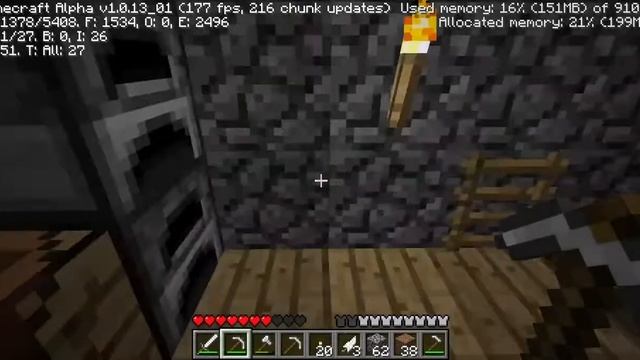 Minecraft Java Edition | Old Versions | Lets Play (Part #10.0, Alpha 1.0.13_01) смотреть онлайн
