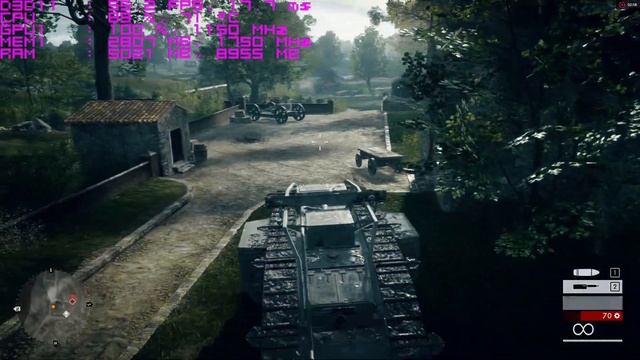 Battlefield 1 - Gameplay Hight (RX460 4GB + i3 4160) [FPS Test] смотреть онлайн