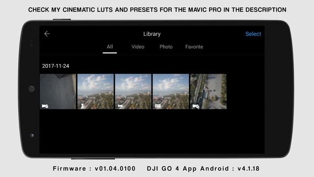 NEW PANO MODE DJI MAVIC PRO / Platinum TUTORIAL (Android) смотреть онлайн