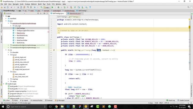 Part 10 - Simple Notes App - Firebase App - Finishing App - Android Studio Tutorial смотреть онлайн