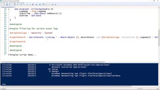 How To Search All Event Logs Within A Specific Timeframe With PowerShell смотреть онлайн