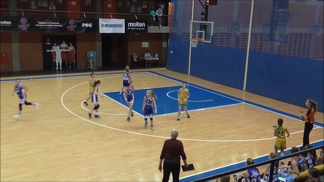 08/12/18 Тимирязевская-2 vs Тринта-1 Девушки 2007 баскетбол смотреть онлайн